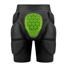 Flaring Shorts, Multidirectional Padding, Shock Absorption, Breathable Lycra with EVA Padding for Skating 0XL