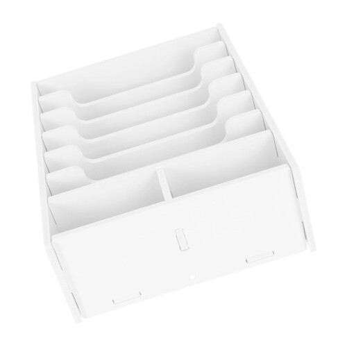 Plastic geldorganisatoren Box Verstelbare-Trompet 8 cellen