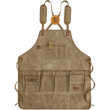 Apron Canvas Tools Apron Thickened Vintage Garden Apron 70x74cm For Men Women
