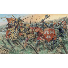 ENGLISH KNIGHTS AND ARCHERS (100 YEARS WAR) - SOLDIERS 1:72 - Italeri 6027