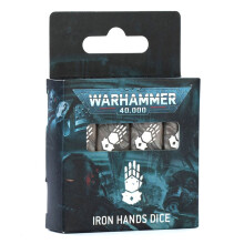 Games Workshop Warhammer 40k: Iron Hands Dice 55-65 - Tabletop Miniatures Wargame