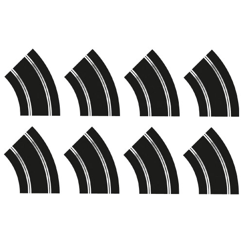 Scalextric Scalextric R2 Curve (8) Track Extension Pack