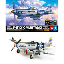 P51-D/K Mutang Pacific - 1/32 Aircraft Model Kit - Tamiya 60323