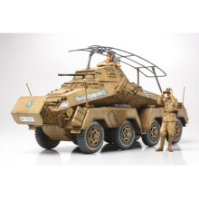 Tamiya 300035297 – 1: 35 WWII German Special Automotive 232 SpPz Afrika (2)