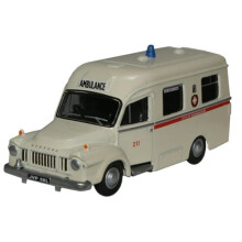 Oxford Diecast 76BED002 Bedford Lomas J1 Lomas Birmingham Ambulance