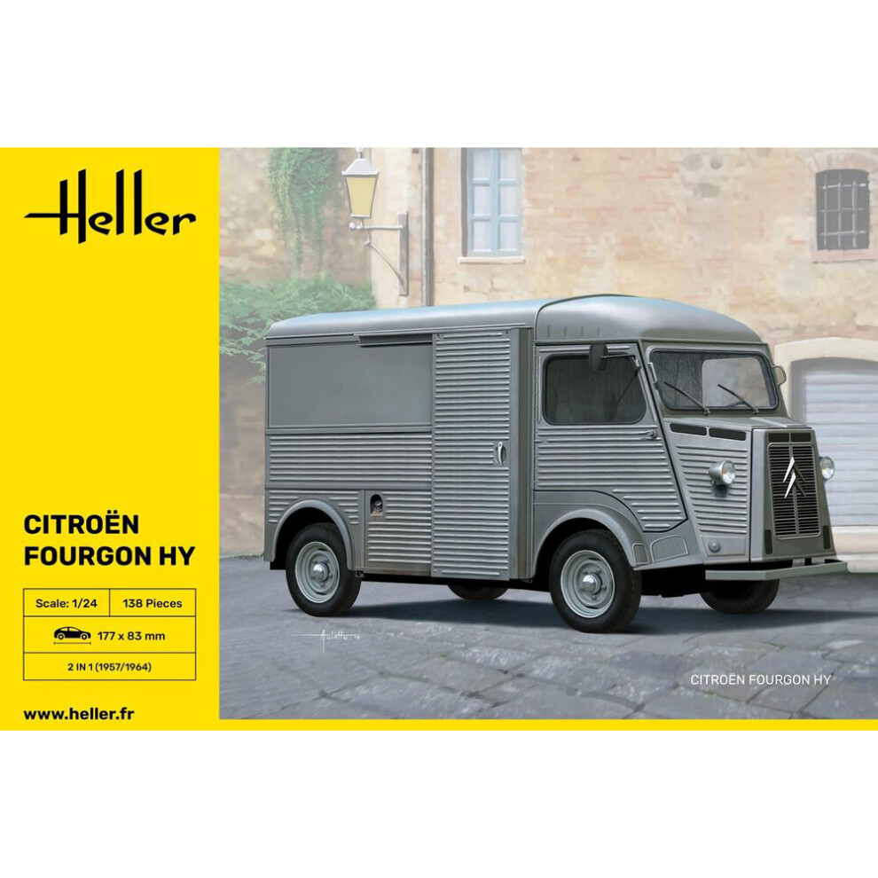 Heller 80768 1:24 Citroen Fourgon HY Auto Kit New - Image 6