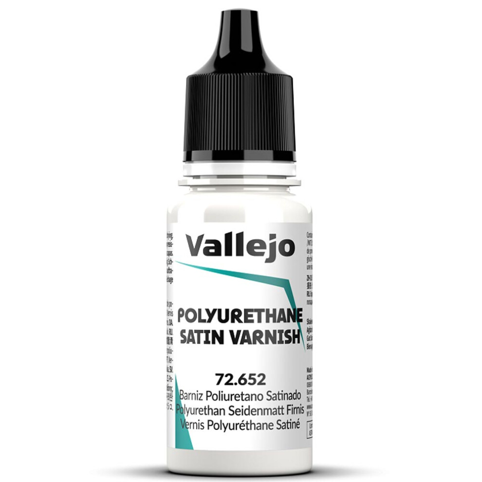 Vallejo Val72652 - Av Game Color 18Ml - Polyurethane Satin Varnish