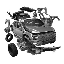 Airfix J6053 QUICKBUILD Ford F-150 Raptor - Grey Model Kit