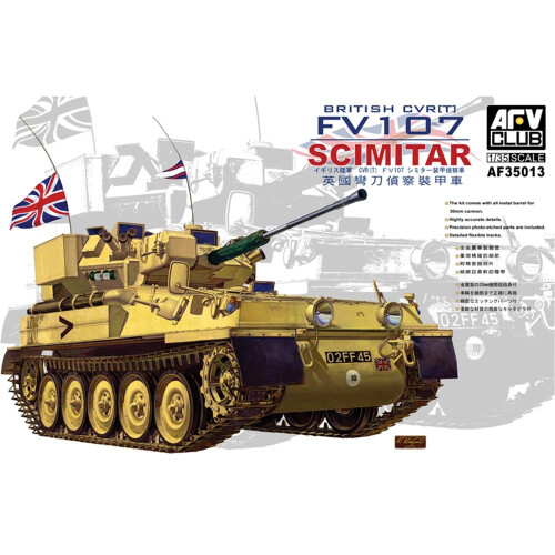 AFV Club 1:35 Plastic Model Tank Kit AFV35013