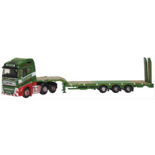 Oxford Diecast NVOL4007 Volvo FH4 Semi Low Loader Cadzow N Gauge