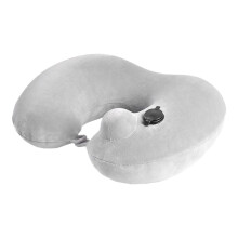 Pernă de călătorie din mătase cu design ergonomic, suport pentru gât super confortabil pentru un somn răcoros și uscat, portabilă și