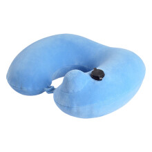 Pernă de călătorie cu material de mătase, design ergonomic pentru tetieră cu port, pentru avion, mașină, tren, călătorii cu autobuz,