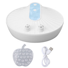 Compacte vaatwasser met dompelreinigingstechnologie, draagbare groente- en fruitwasser, mini-apparaat met USB-oplaadfunctie en ultrasone reiniging
