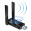 Ασύρματος προσαρμογέας USB3.0WiFi, διπλής ζώνης 5GHz και 2GHz για επιτραπέζιο υπολογιστή, 2