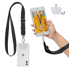 Accessorio antifurto per telefono, laccetto da collo per smartphone, antifurto, non ostruisce la porta di ricarica, universale per smartphone,