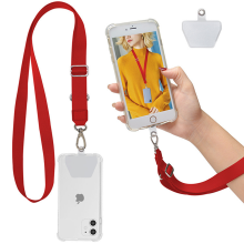 Accessorio antifurto per telefono, laccetto da collo per smartphone, antifurto, non ostruisce la porta di ricarica, universale per smartphone,