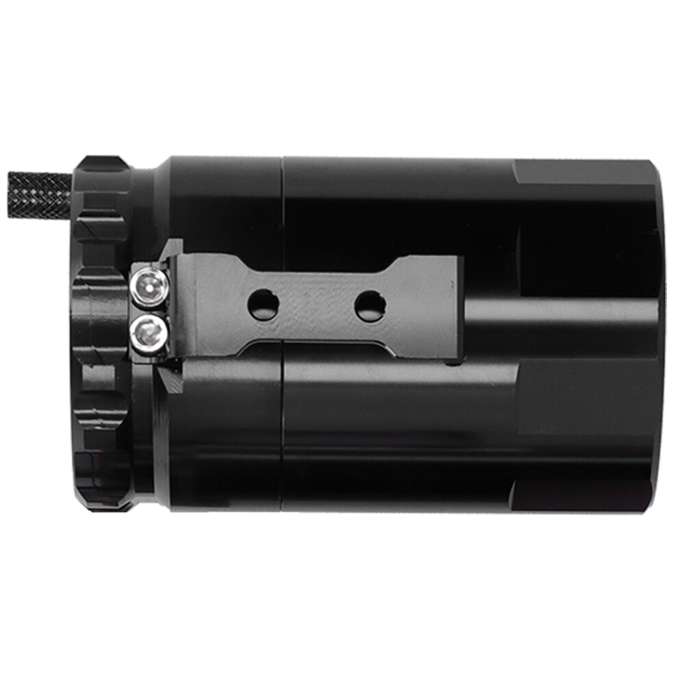 Universal Aluminium Alloy Oil Catch Can Breather Reservoir, Black 7631378860625