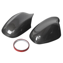 Coques de rétroviseurs en fibre de carbone pour BMW, en ABS haute qualité, pour une amélioration esthétique du véhicule. Pièce de rechange