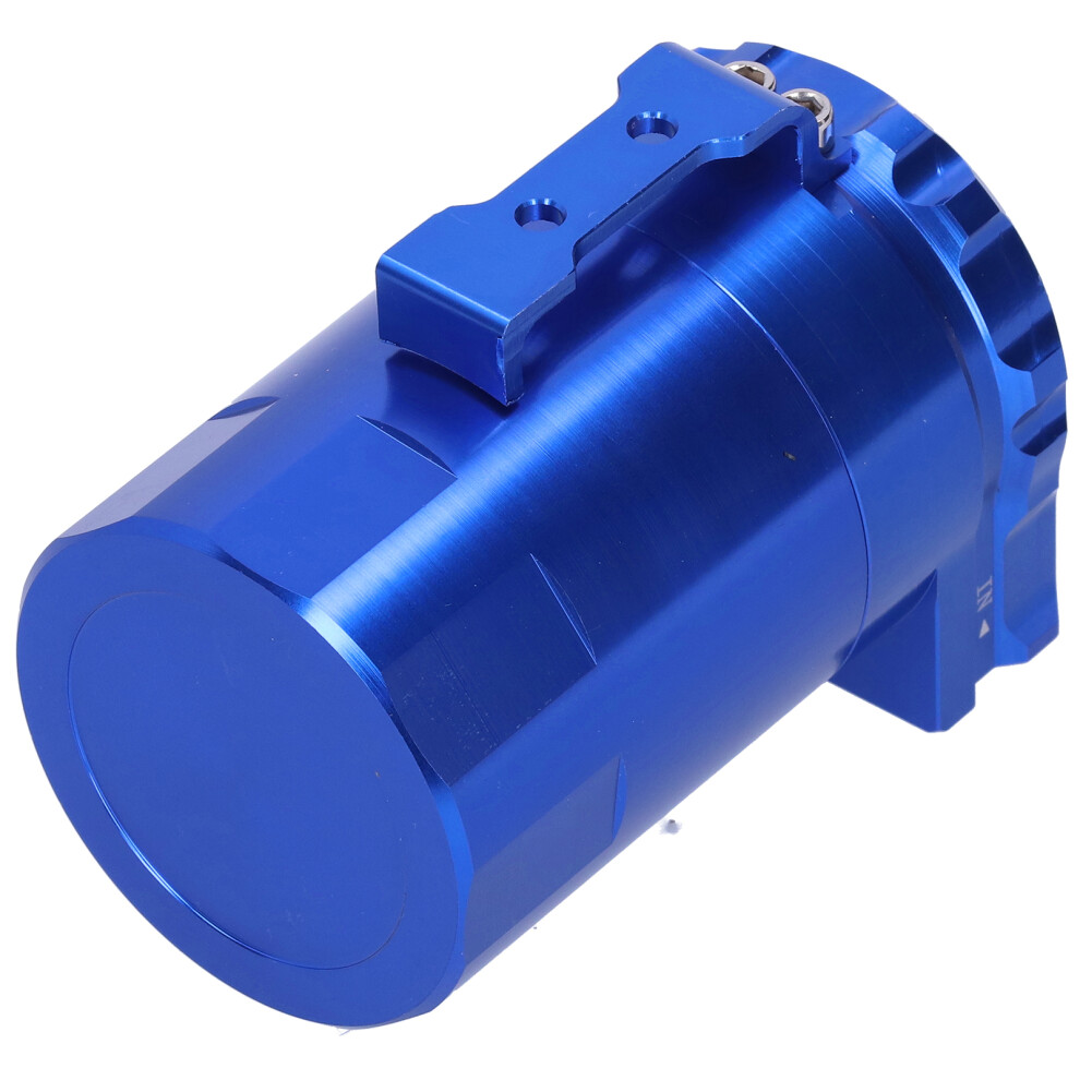 Universal Aluminium Alloy 100Ml Oil Catch Can Breather Reservoir Blue 9301378859780