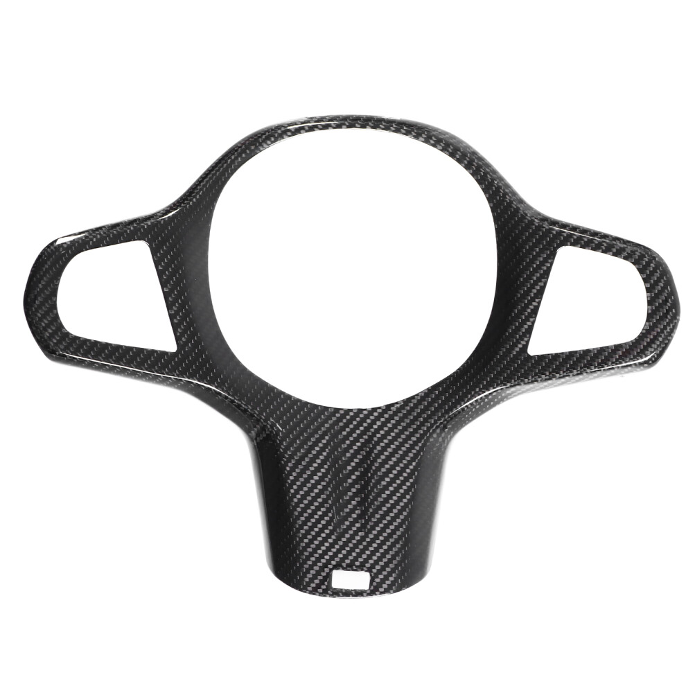 Stylish And Sporty Carbon Fiber Steering Wheel Cover For Cars Dry Carbon Fiber Process Corrosion Resistant Seamless Integration With Vehicle Interior 9138057977363