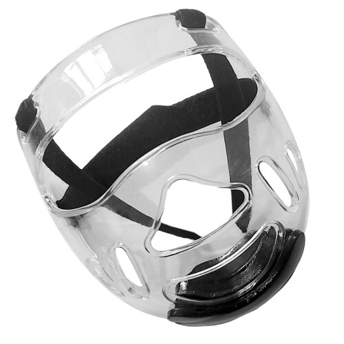 Taekwondo Clear Detachable Protector Protective Face Guard Headgear Guard Helmets Covers Head Protector Enduring