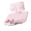 Fun Shape Child Postures Corrector Desk Mounted-Basic pink 1