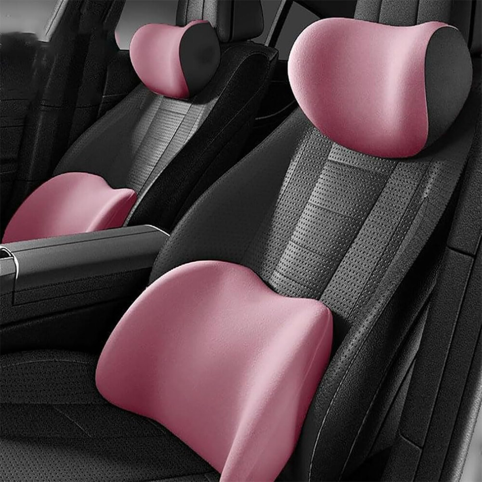 Car Lumbar Support Pillow For Mercedesbenz Aclass 5Door A180 A180d A200 Dpink Neck Pillow Included Headrest 9412369047571