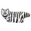 Stripe Cats Tissue Box Cover Decorative Tissue Box Holder Tissue 1