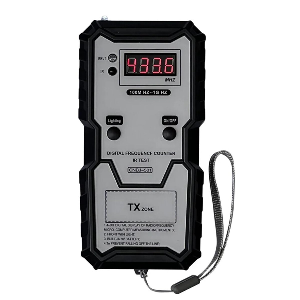 Car Keys Infrared Frequency Tester 100M1ghz Digital Infrared Frequency Counter Instrument With Illumination 9426802265583