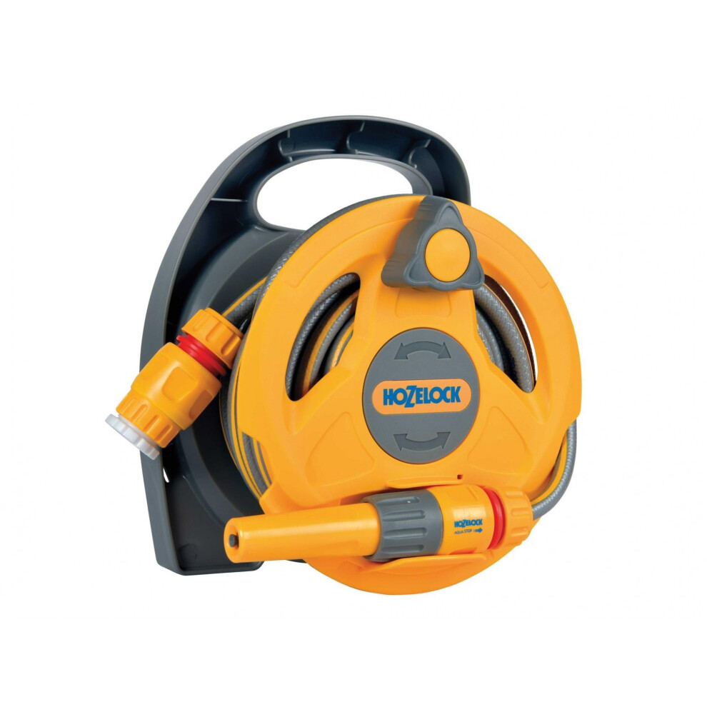 Hozelock Micro Hose Reel + 10M Of 7Mm Hose