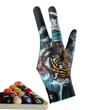 Pool Gloves Left Hand, ThreeFinger Pool Mittens, AntiSlip Elastic Billiard Gloves For Cyclists Golfers Youth Women Men