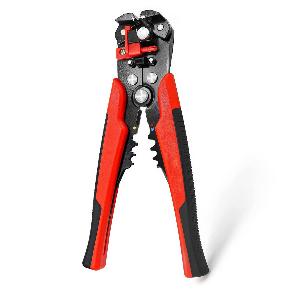 Automatic Wire Stripper, Selfadjusting Professional Stripping Tool, Awg 1024 Cable Cutter And Crimper 9412369983138