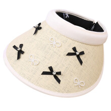 Chapeau haut de forme Ă larges bords,-Beige blanc laiteux ed