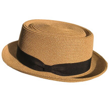 Chapeau de plaisancier de Style britannique-Noeud plissé kaki