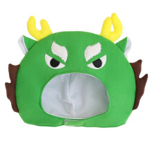 Chapeau de fĂŞte Dragon du zodiaque chinois, couvre-chef-Vert