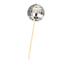 Festival Plastic Toppers for Cake Decoration Disco Balls-4cm