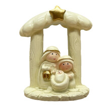 Christmas Nativity Scene Set Holy Family Statue Desktop-B