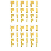 Zipper kit, replacement pin, bottom zippers, for sewing clothing, jeans, 3 5 8 10