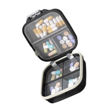 Compacte pillenorganizers voor-Sterdiamant zwart 1 klein