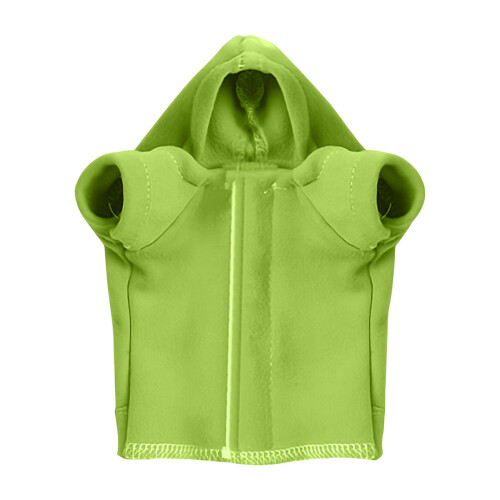 Pull à capuche confortable en forme de lézard, couverture-Vert