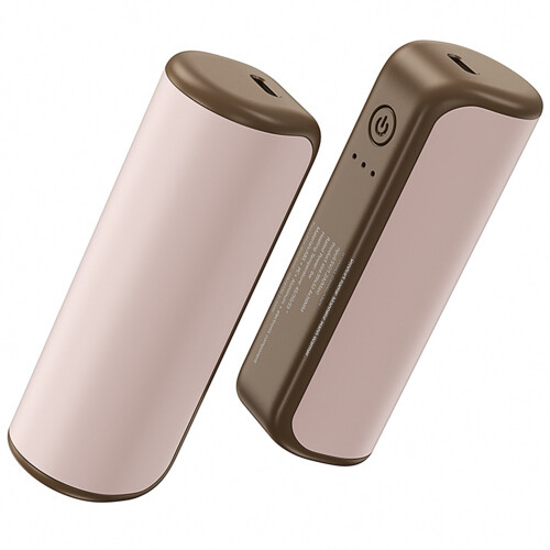 Rechargeable Hands Warmers Magnetic Connection Technology-Pink