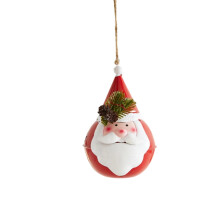 (1 pak) Ijzeren hanger decoratie kerstboomaccessoires-Rood