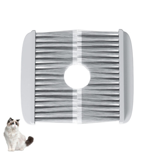 Scratch Resistant Cats Grooming Tool Attaches To Litter