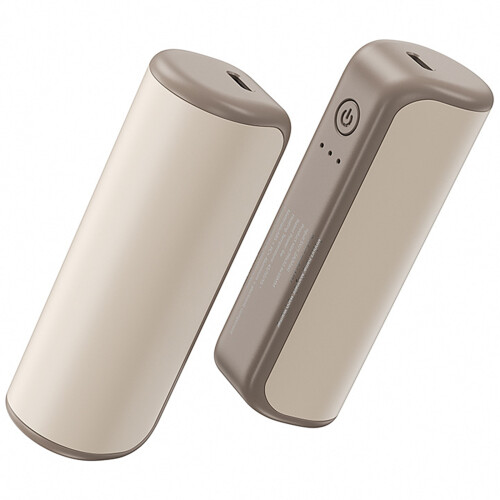 Doppelseitige elektrische Handwärmer mit-Beige