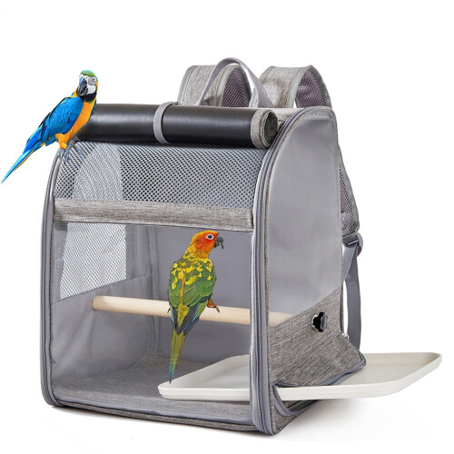 Ergonomische Vogel-Reiserucksäcke mit-kationisches Grau