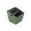Coffee Grounds Disposal Bin Nonslip Base Kitchen Tool For-Green 1