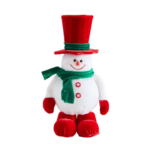 (1 pak) Kerstsneeuwman Foam Art Draagbare opslagoplossing-A