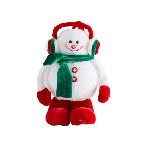 (1 pak) Kerstsneeuwman Foam Art Draagbare opslagoplossing-B