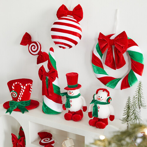 (1 pak) Kerstsneeuwman Foam Art Draagbare opslagoplossing-B 1