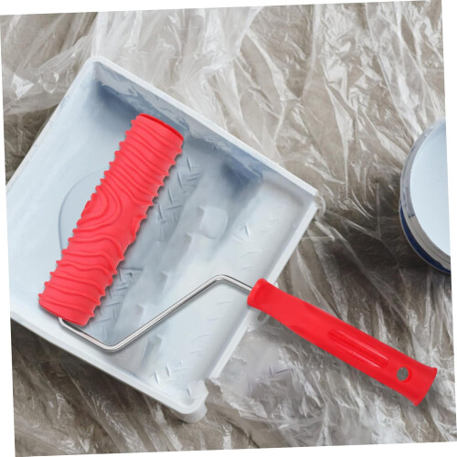 Embossed roller decorator design decoration grain textured embossing for stucco 2